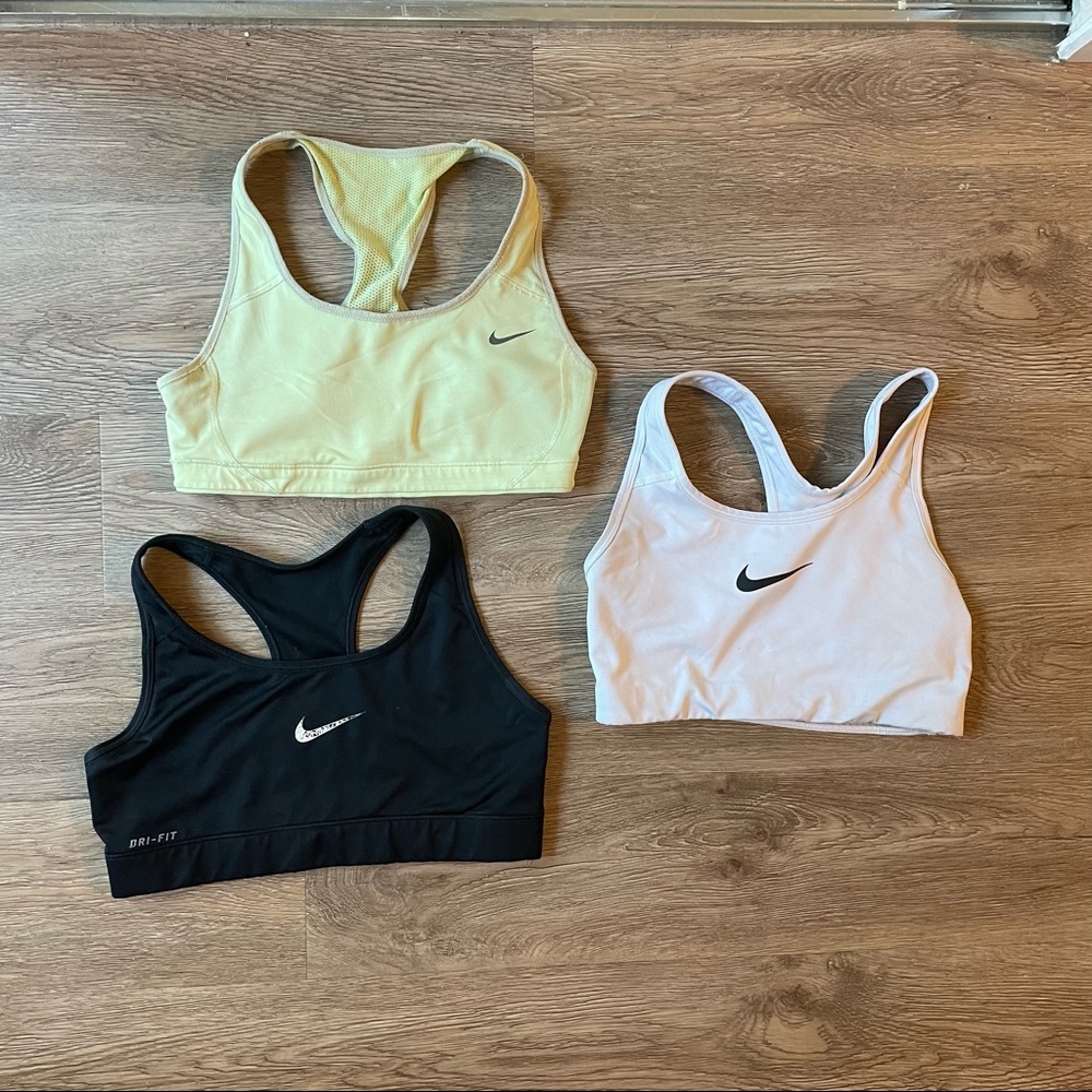 3 Nike Sports Bras